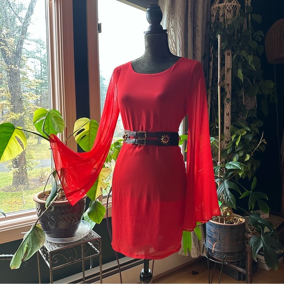 Little Red Dress, Ark & Co, New with Tags - Picture 4 of 4